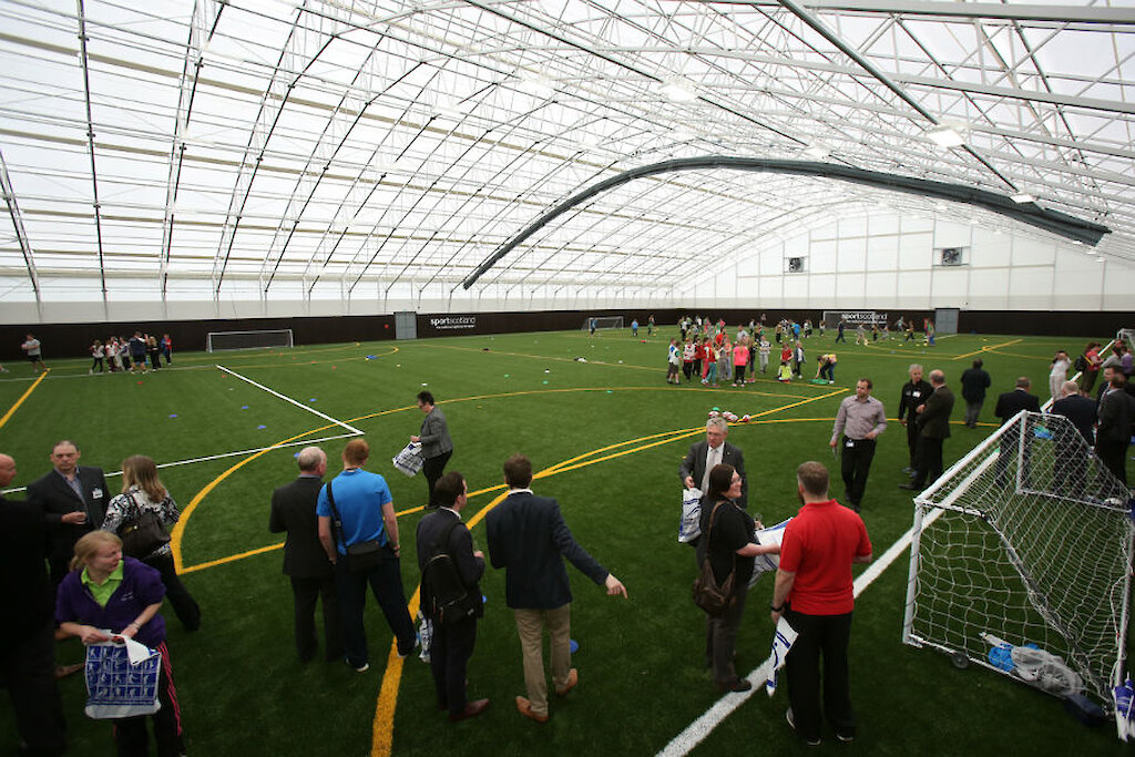 The interior of a similar facility in Largs, Inverclyde.