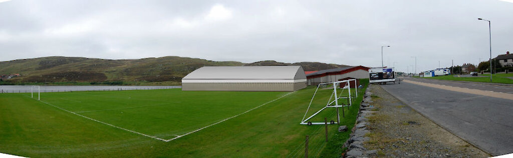 An artist's impression of how the proposed new indoor training facility would look.