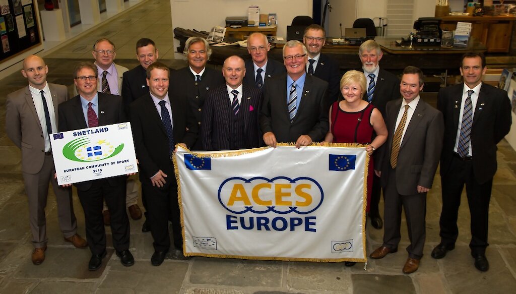 Presentation of European Community of Sport Award for 2013