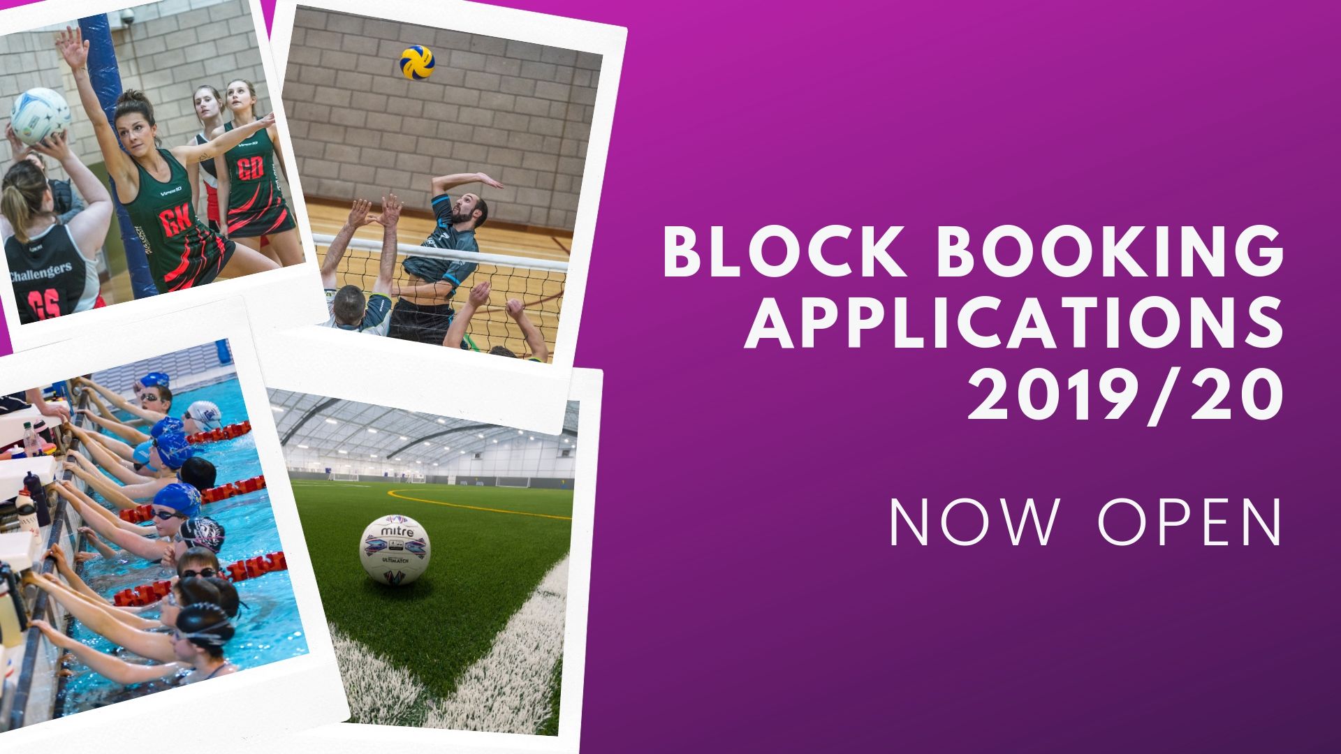 Clickimin Block Booking Applications 2019/20 Shetland Recreational Trust