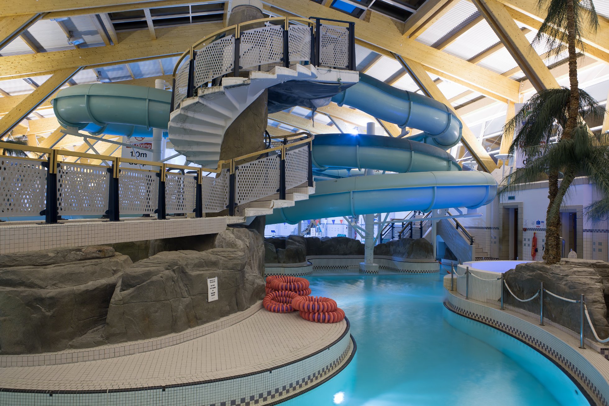 Clickimin Pool Flumes Update Shetland Recreational Trust